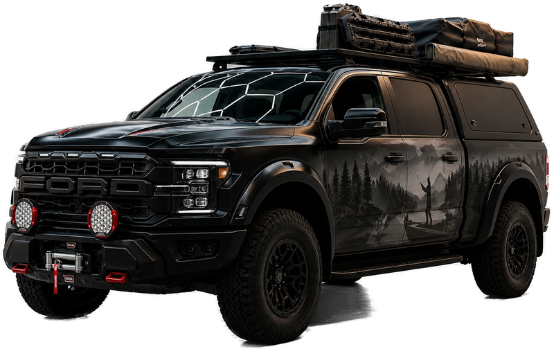 Ford Raptor — три четверти